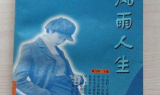 风雨人生路歌曲原唱 风雨人生路歌曲原唱